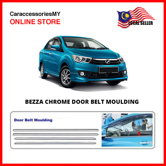Perodua Bezza Chrome Door Belt Moulding for Bezza car bezza car accessories