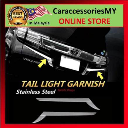 Toyota Alphard Vellfire AGH30 Rear Tail Lamp Chrome YH532