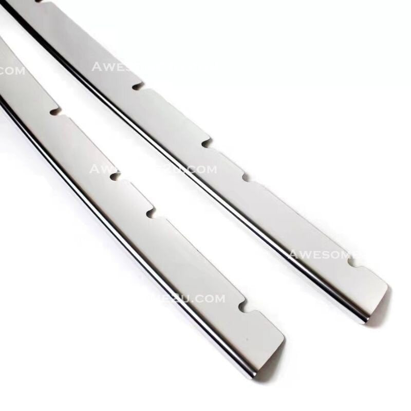 Toyota Alphard 2018-2022 AGH30 Front Bumper Grille Chrome Garnish Trim Lining Stainless Steel Frame