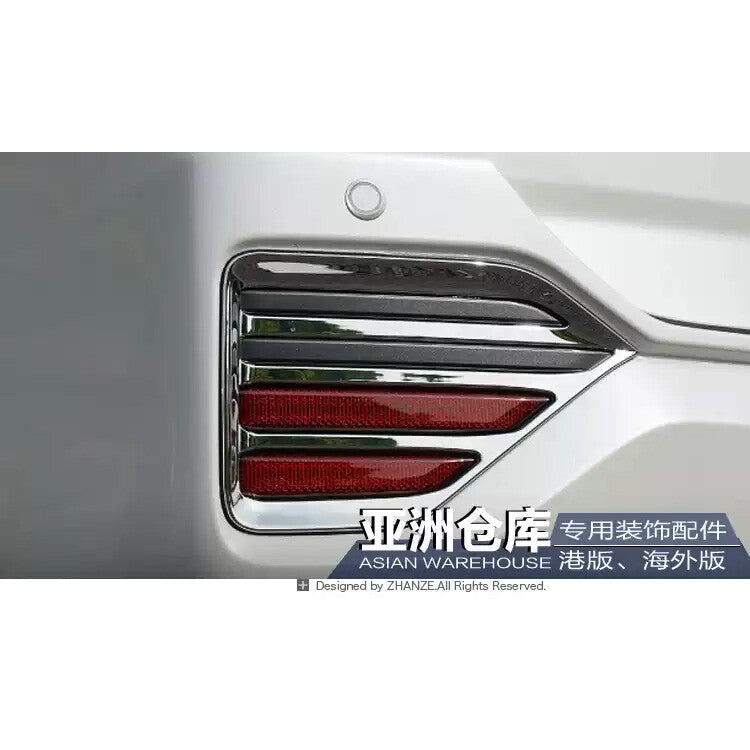 Toyota Noah Voxy R90 2022 Rear Reflector Chrome Trim Cover Exterior Accessories