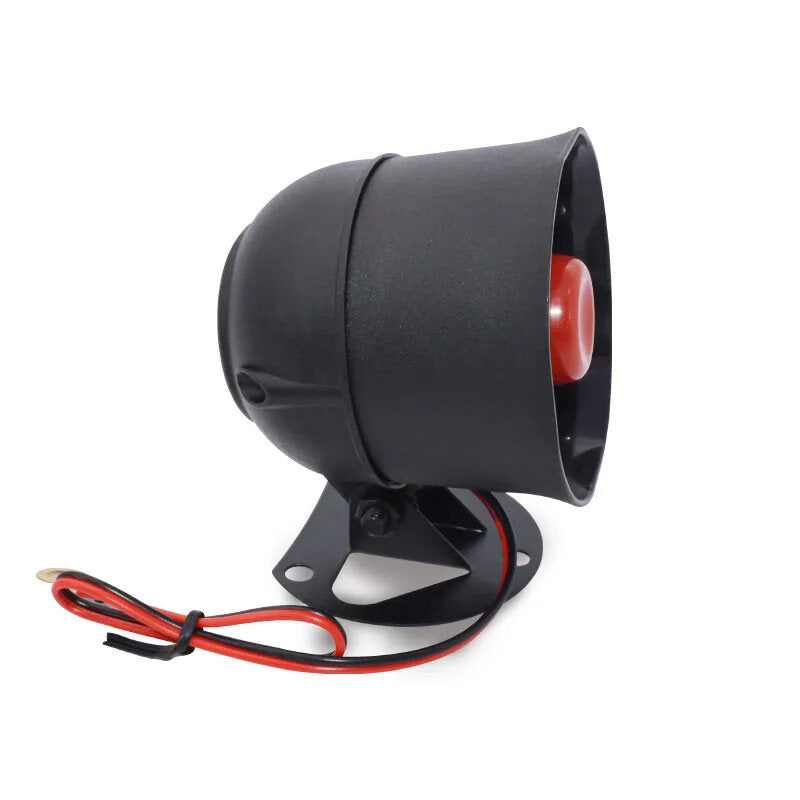 Car Super Loud 12V Alarm System Siren Electric Replacement 1 Tone 3516 car alarm system siren bike horn