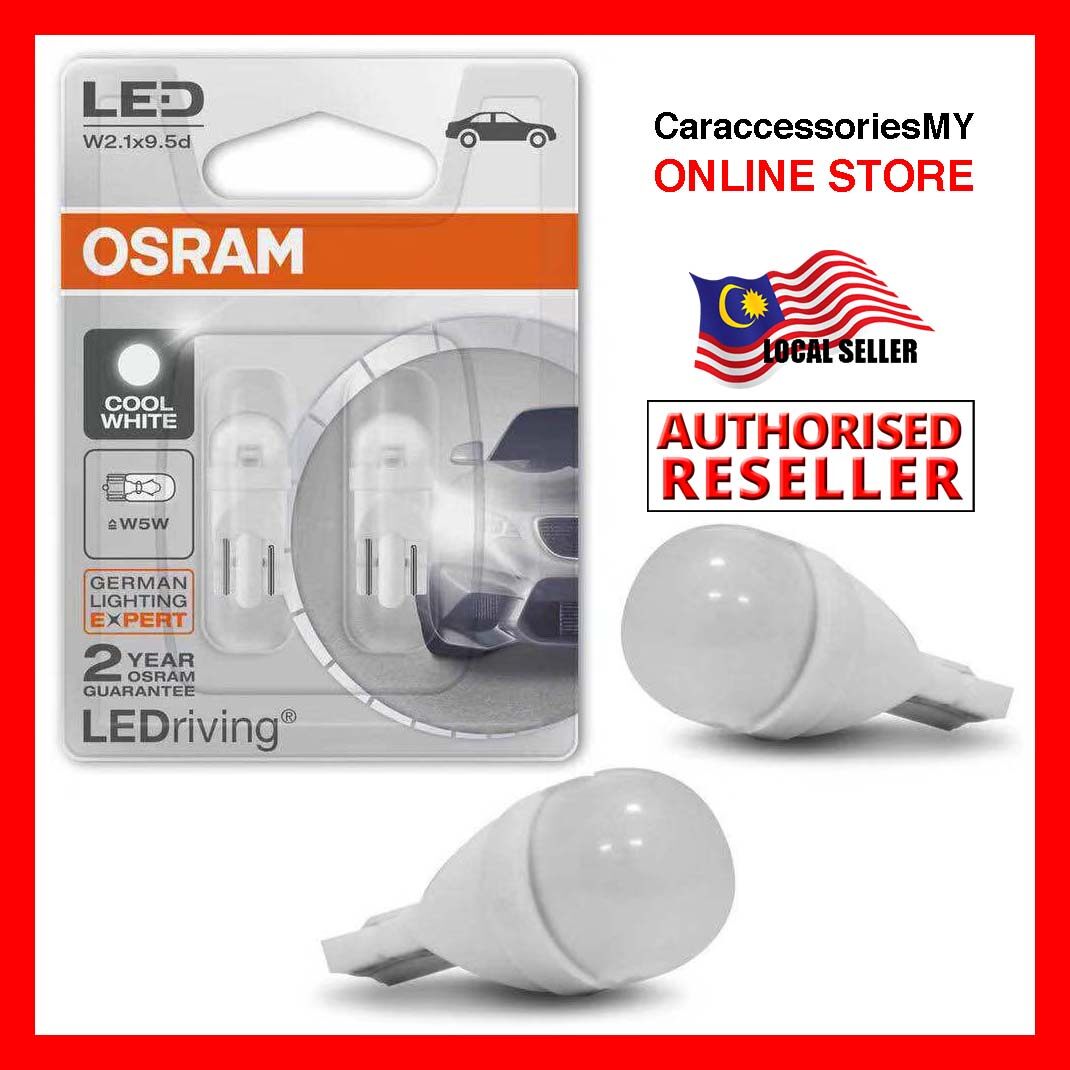 2780CW OSRAM LED T10 Retrofits 6000K Cool White 2825DW car led light car replacement headlamp lampu kereta