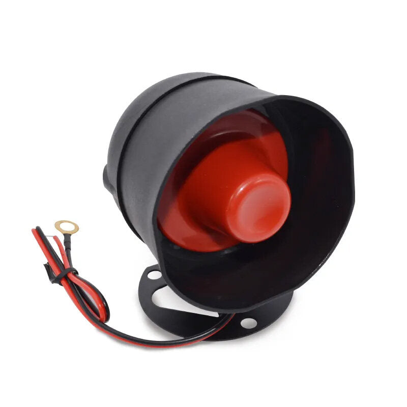 Car Super Loud 12V Alarm System Siren Electric Replacement 1 Tone 3516 car alarm system siren bike horn