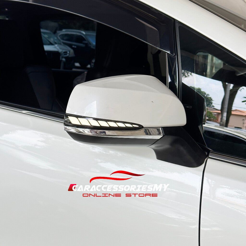 Toyota Alphard Vellfire AGH30 2015-2019 Side Mirror DRL Running Water Turn Signal Daytime Welcome Open Door Light