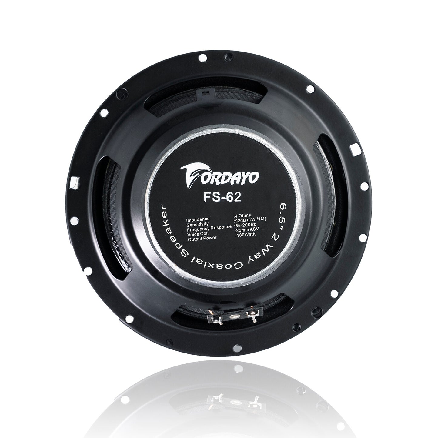 Fordayo 6.5 inch 2 way coaxial speaker car audio speakers speker kereta tweeter woofer bass 汽车喇叭音响 front & rear door universal