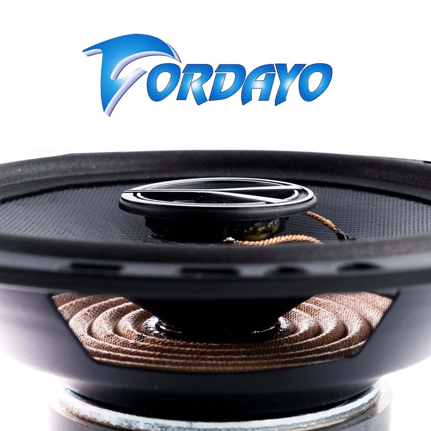 Fordayo 6.5 inch 2 way coaxial speaker car audio speakers speker kereta tweeter woofer bass 汽车喇叭音响 front & rear door universal