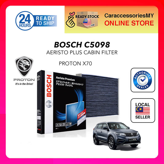 BOSCH carbon cabin air filter Proton X70 2018 - ON Cabin Filter Carbon Activated C5963 aeristo plus