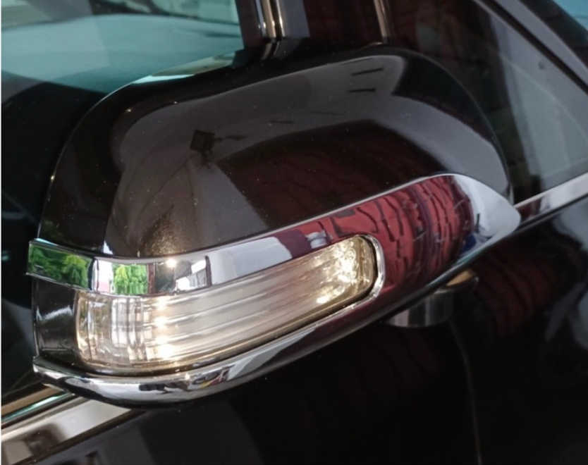 Toyota Vellfire accessories ANH20 2008-2014 side mirror chrome liner cover vellfire car accessories