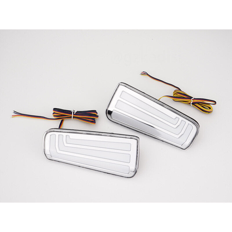 Toyota Alphard Vellfire AGH30 2015-2022 Rear Bumper Reflector Brake Light Signal Lamp Angel Wing LED