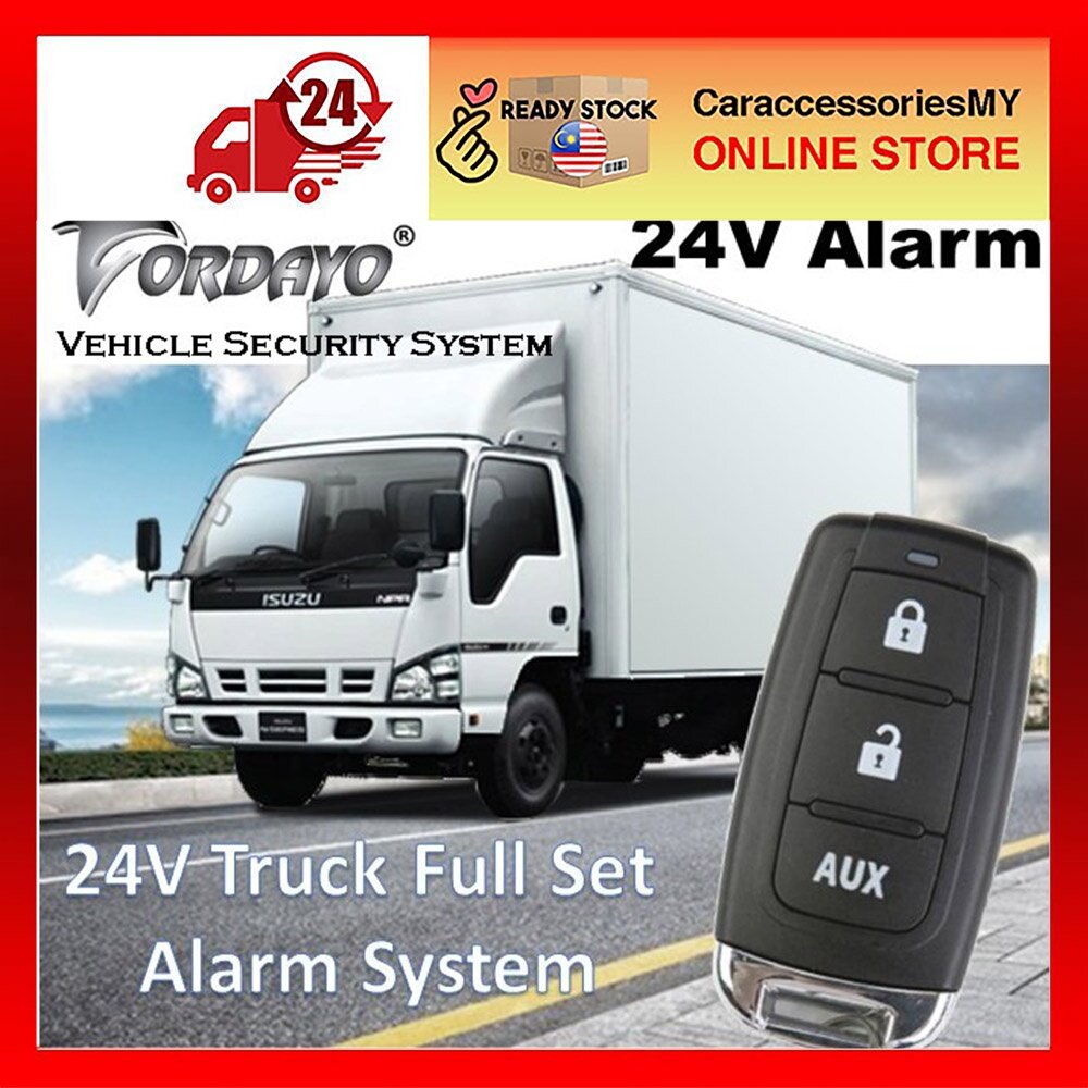 SMARTSTAR 24V 13P LORRY FULL SET ALARM-SUITABLE FOR TRUCK ALARM SYSTEM