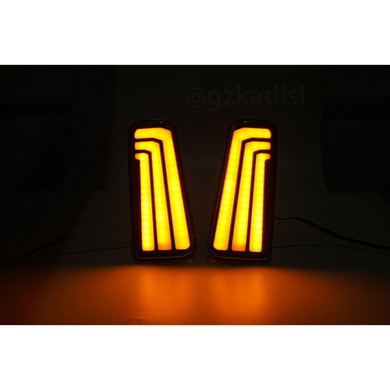 Toyota Alphard Vellfire AGH30 2015-2022 Rear Bumper Reflector Brake Light Signal Lamp Angel Wing LED