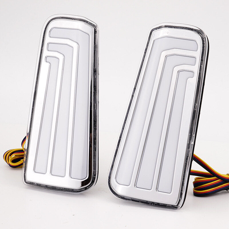 Toyota Alphard Vellfire AGH30 2015-2022 Rear Bumper Reflector Brake Light Signal Lamp Angel Wing LED