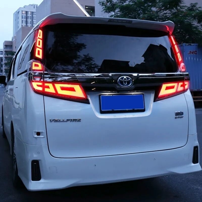 Toyota Vellfire AGH30 2018-2021 Rear Pillar Light Window Decorative Reflector LED Brake Lamp