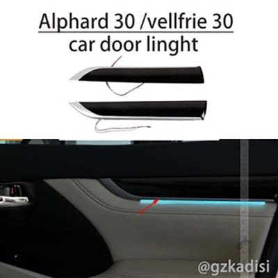 Toyota Alphard Vellfire AGH30 Inner Door panel LED Light Interior Atmosphere lamp YH607