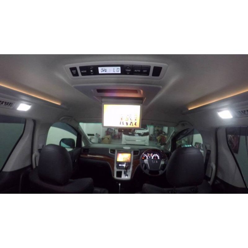 Toyota Alphard Vellfire ANH20 2008-2014 Roof Monitor 10.2 Inch Full HD Car Roof TV