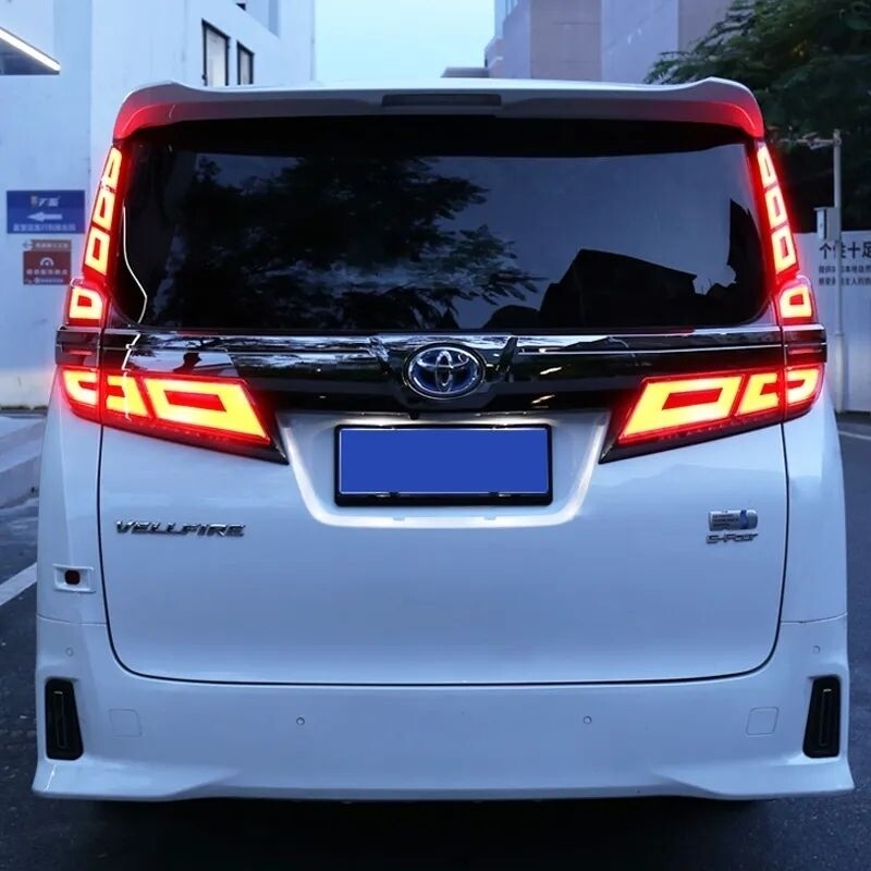Toyota Vellfire AGH30 2018-2021 Rear Pillar Light Window Decorative Reflector LED Brake Lamp