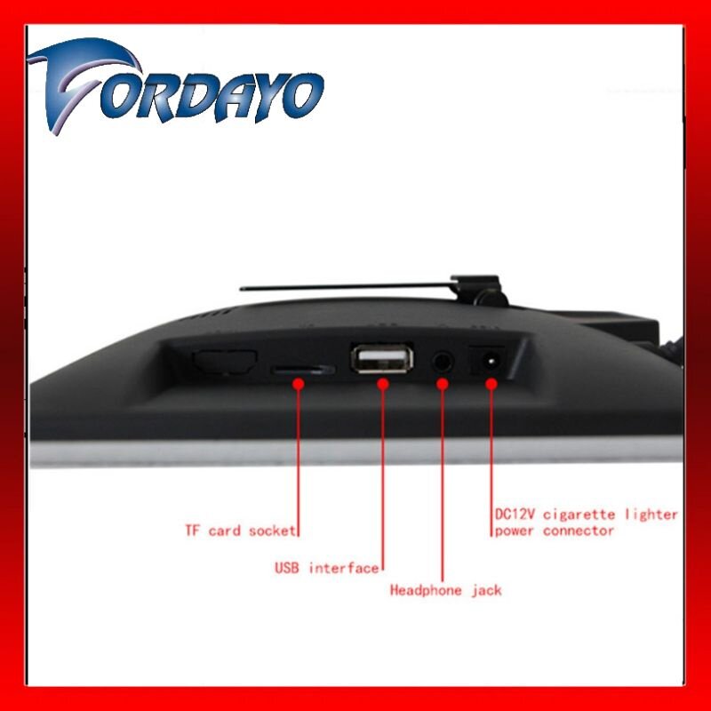 10.1 inch Ultra-thin Car Headrest Monitor rear seat head rest tv Mirrorlink FM HD 1080P USB SD Multimedia Player