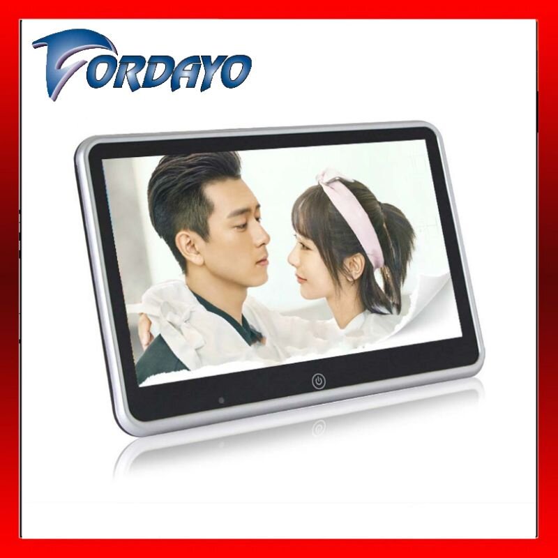 10.1 inch Ultra-thin Car Headrest Monitor rear seat head rest tv Mirrorlink FM HD 1080P USB SD Multimedia Player