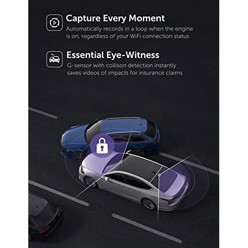 VAVA 1080P Dual Dash Cam car dvr 1080p VA-VD002 US brand wifi sony starvis imx front back recording camcorder