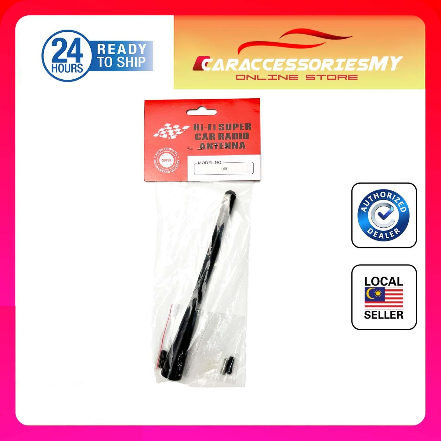 Proton waja antenna refill oem waja antena aerial replace car roof radio fm receiver