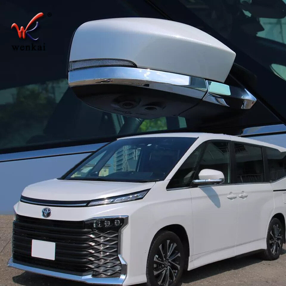 Toyota Noah / Voxy R90 2022 side mirror chrome trim garnish accessories abs cover Rearview Mirror