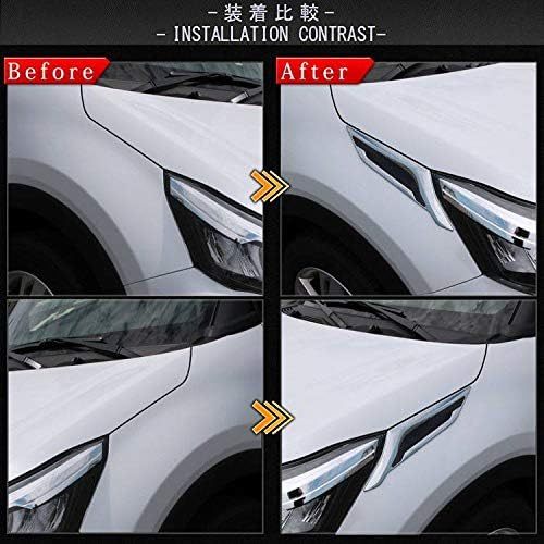 Perodua Ativa headlight trim headlamp chrome carbon garnish exterior accessories bodykit rocky raize head light