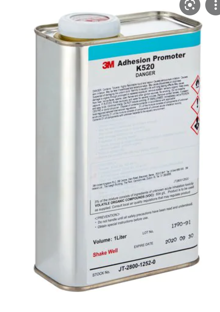 3M ADHESION PROMOTER K-520 Car Care high adhesion car accessories 3m tape enhancer 1 liter