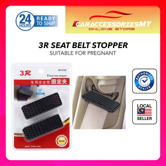 3R Car seat belt stopper Belt holder loosen car seat belt pregnant women seat belt safety comfy adjuster