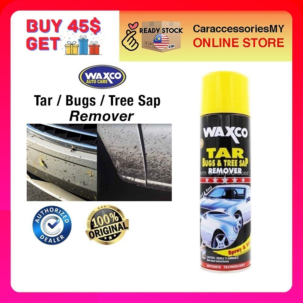 Waxco Tar Bugs & Tree Sap Remover (550ml) car stain remover kereta pepijat getah pokok
