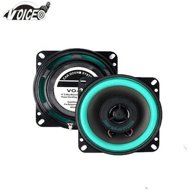 4 Inch Car Speaker Hifi Coaxial Full Range Bubble Gum Edge Audio Loud 10cm vo402 speker kereta dashboard