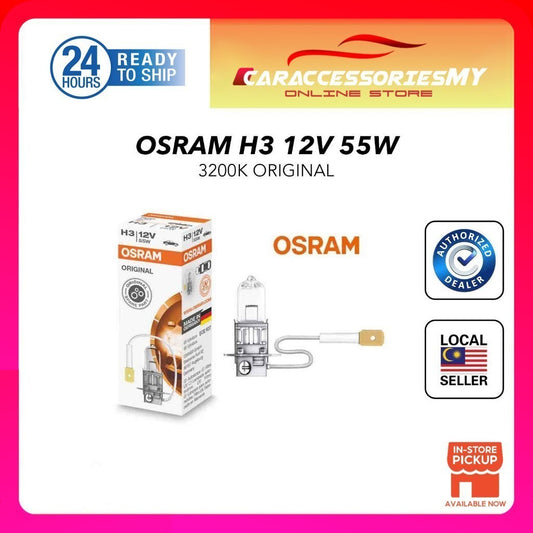 Osram H3 12V 55W 3200K 64151 Original Line Bulb Head Light Lamp Car Bulbs (1pc)