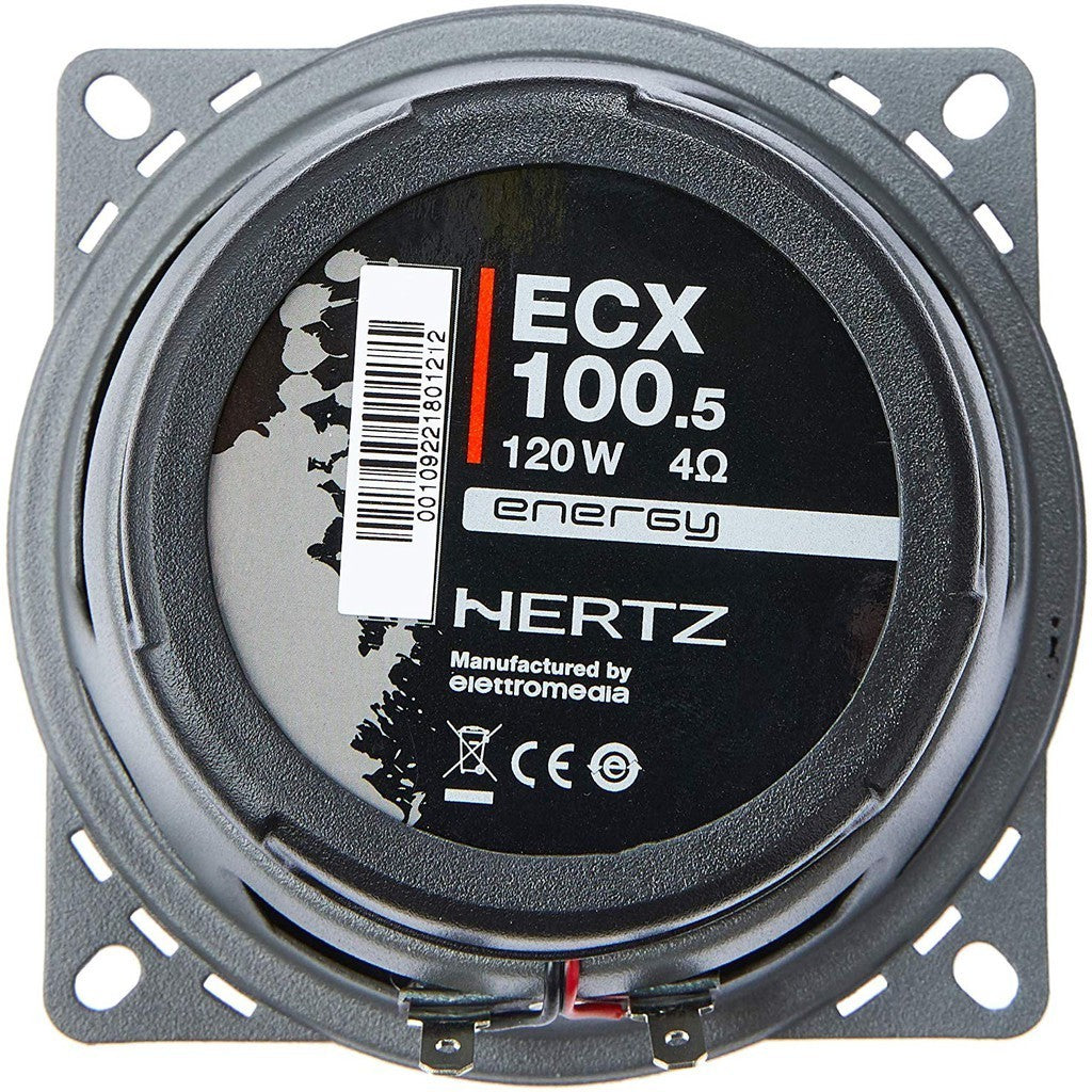 HERTZ ECX100.5 ENERGY 4" 2-WAY COAXIAL SPEAKERS 120W car speaker premium dashboard speaker myvi