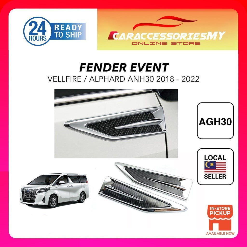 Toyota Alphard Vellfire AGH30 Fender Event YH618