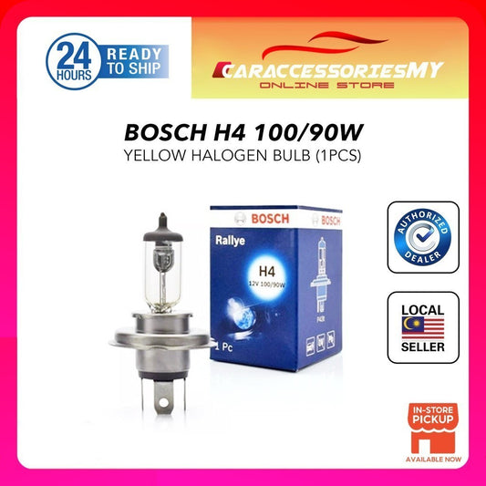 Bosch H4 bulb original 12V 100 90W Headlights headlamp lampu kereta kancil myvi viva saga iswara honda proton