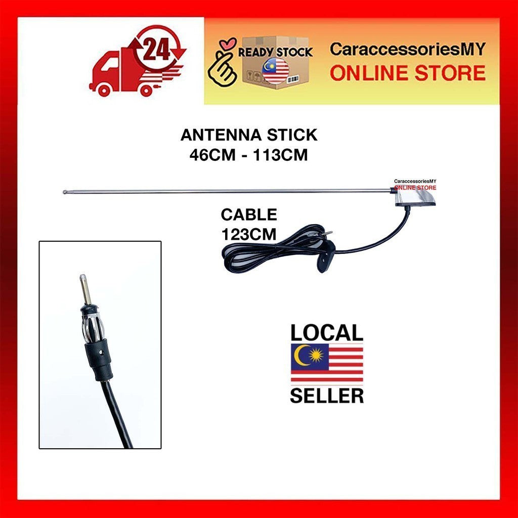 car universal side antenna radio antenna for lorry can and old car truck van radio receiver aerial kereta