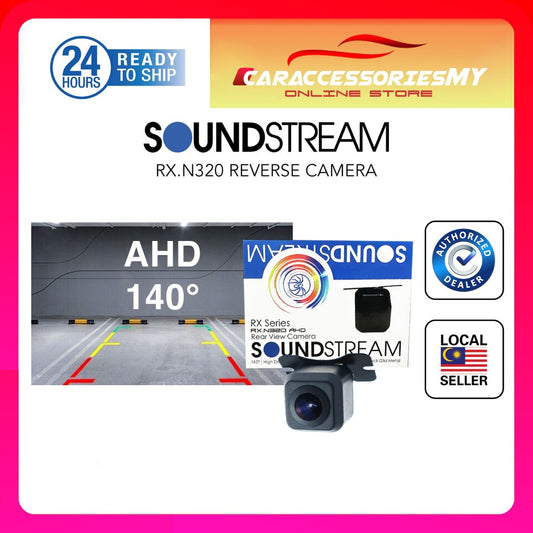 Soundstream RX.N320 AHD reverse camera 140° high definition waterproof night vision rear view camera belakang hd