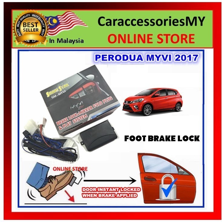 Perodua Myvi New 2018 2019 Brake Lock System Smartstar