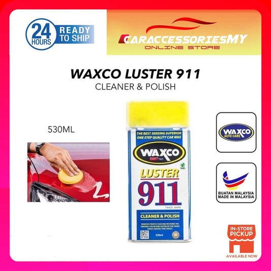 WAXCO Nano Tech Luster 911 Cleaner and Polish (530ml) car polish wax
