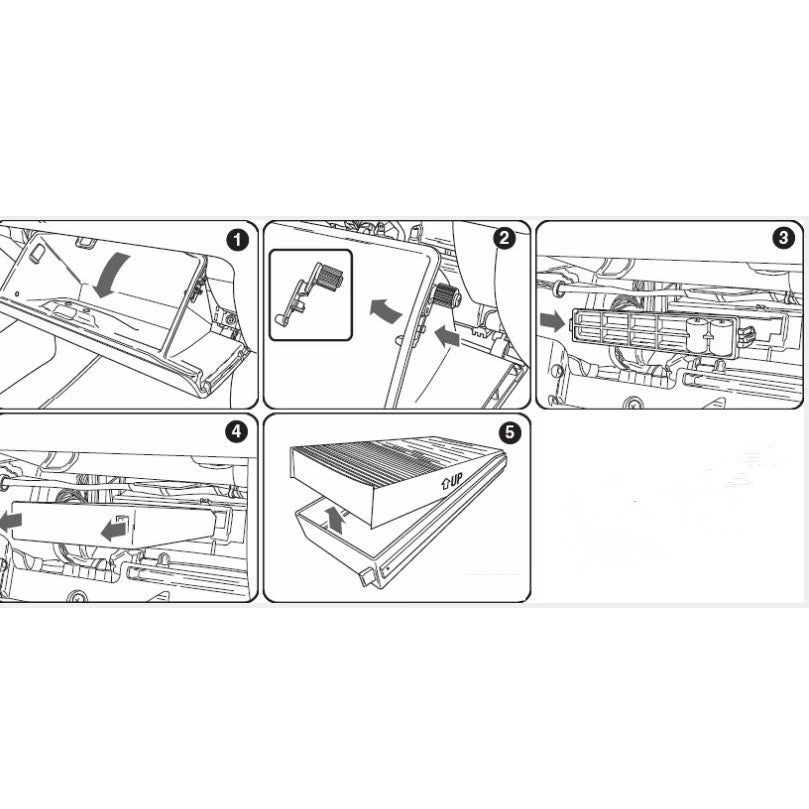 Bosch Cabin Filter C5093 Aeristo Plus Toyota Vios 03 Alphard ANH10 Estima ACR30 Camry ACV30 Altis 08 Harrier 03