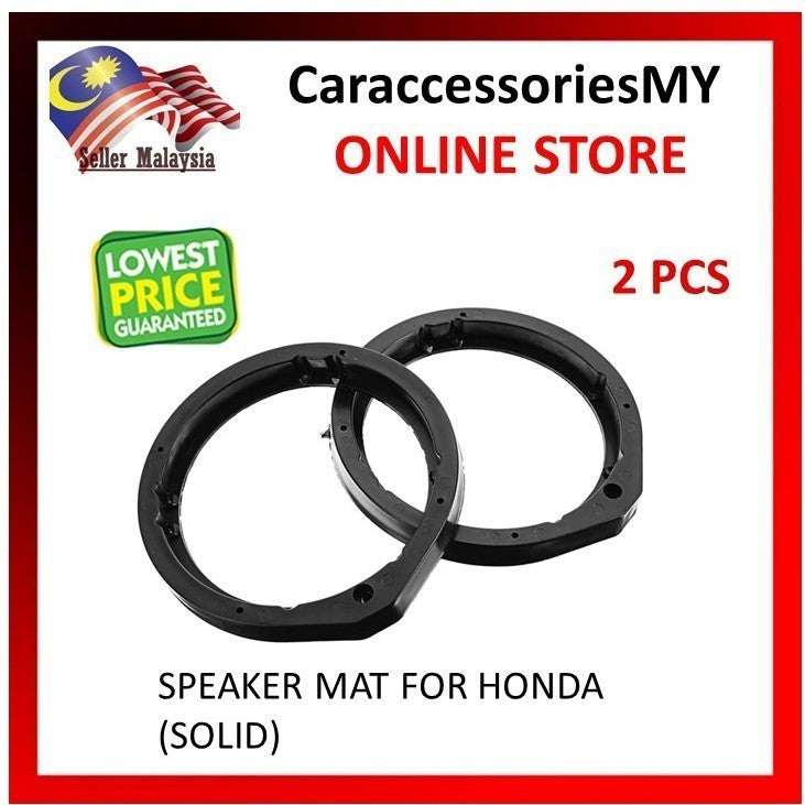 2 PCS honda 6'' Car Auto Stereo Speaker Mat protection Cover holder for Honda (sm-71) adapter bracket spacer
