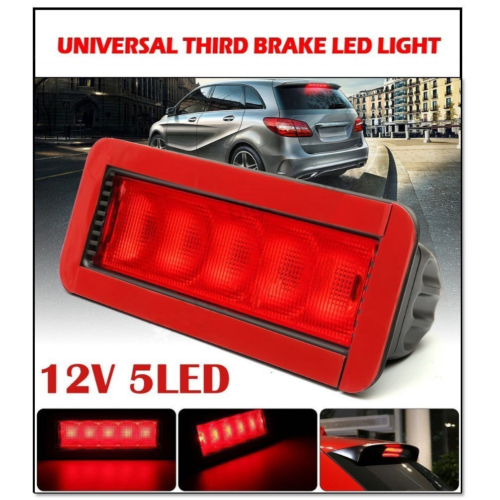 Car Break Lamp Tail Light 5 Led Lampu Belakang 3rd Third Brake Lamp Lampu Ketiga Wira Saga Aeroback BLM FLX Waja Bezza
