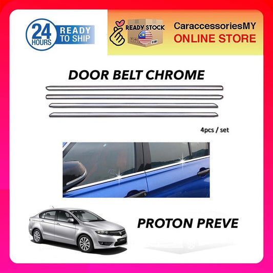 Proton Preve Chrome Window Trim/Lining/Door Belt Moulding