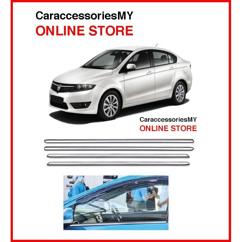 Proton Preve Chrome Window Trim/Lining/Door Belt Moulding