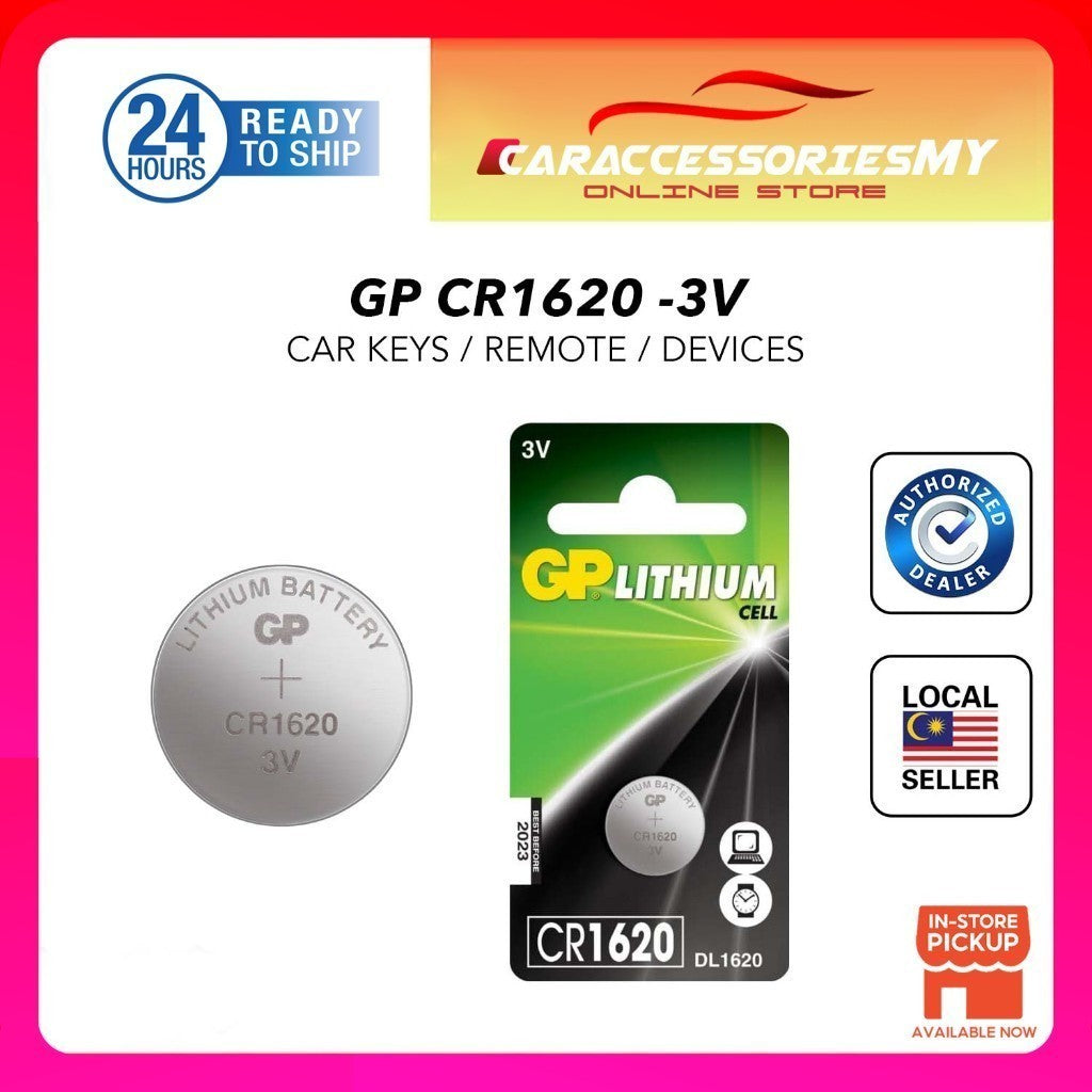 CR1620 Lithium Cell Battery 3V DL1620 Lithium Coin 电池 Bateri