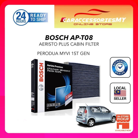 Bosch carbon cabin air filter for myvi 1st gen old 2005 2010 aircond filter aeristo premium at-p08