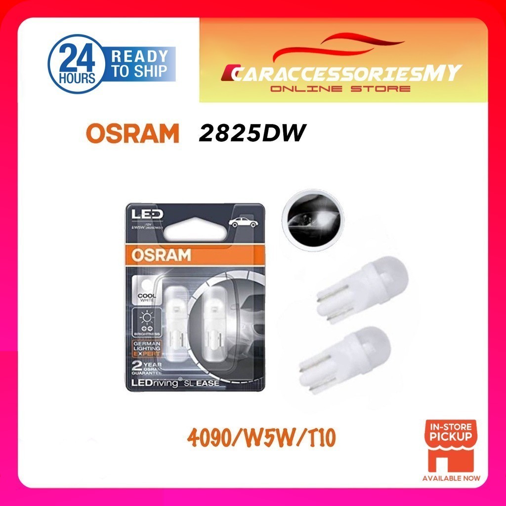 Osram LED T10 Retrofits 6000K cool white 12V 2780CW 2825