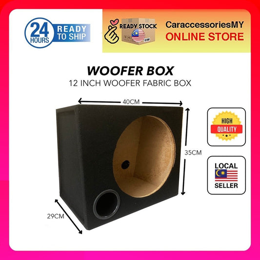 car rear subwoofer box woofer box holder 12 inch sub woofer speaker box speakers kereta