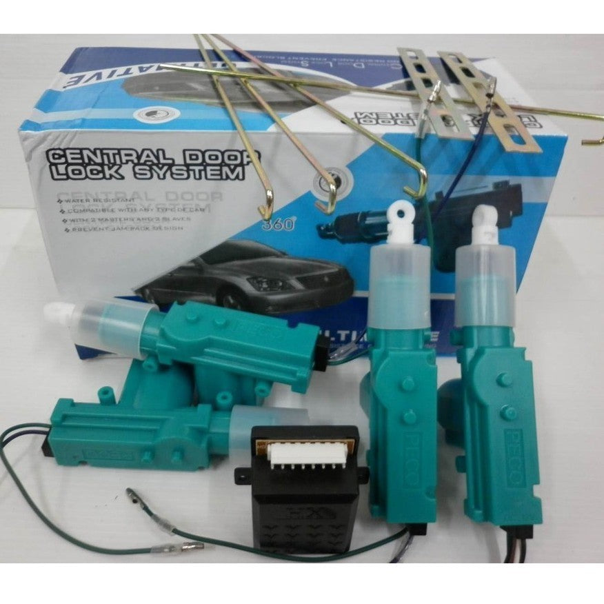 car central lock set ULTIMATIVE Full High Quality Central Door Lock Universal car keyless entry 4 door remote kit