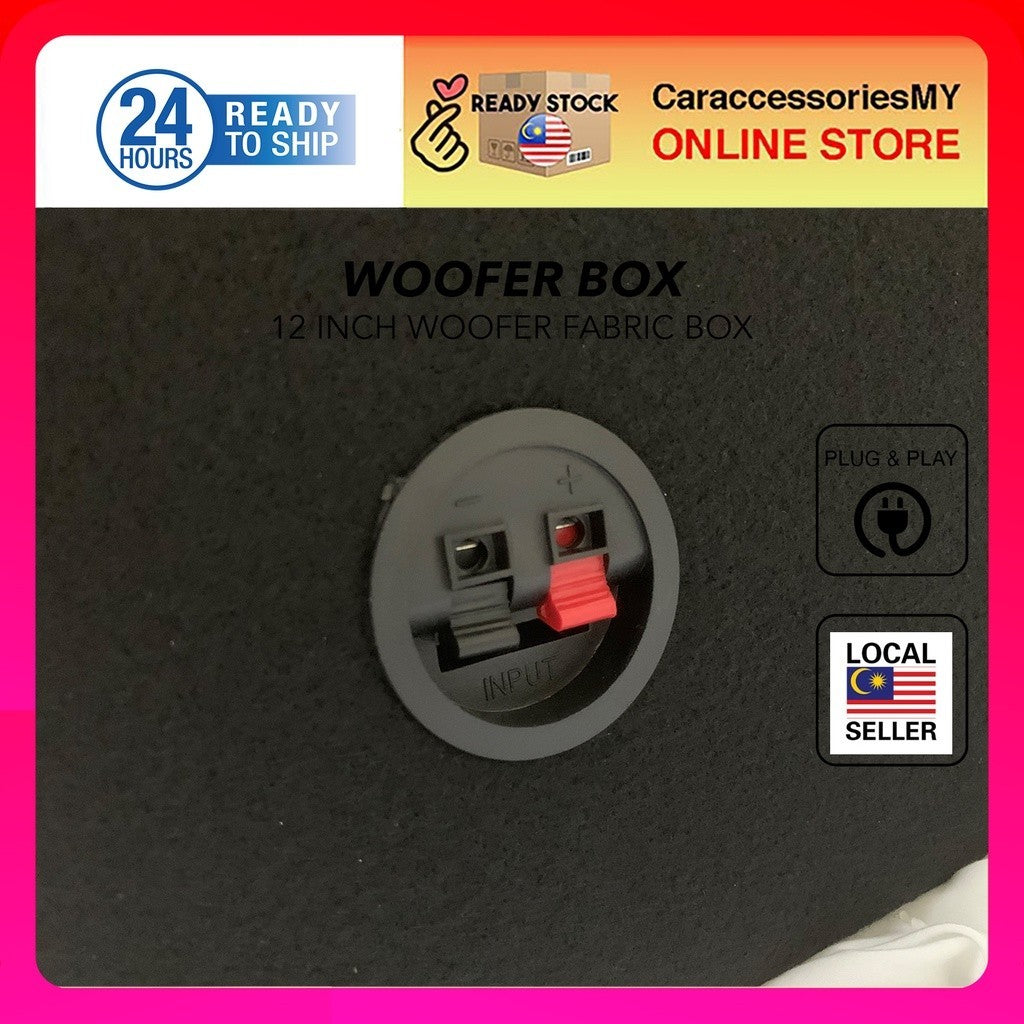 car rear subwoofer box woofer box holder 12 inch sub woofer speaker box speakers kereta
