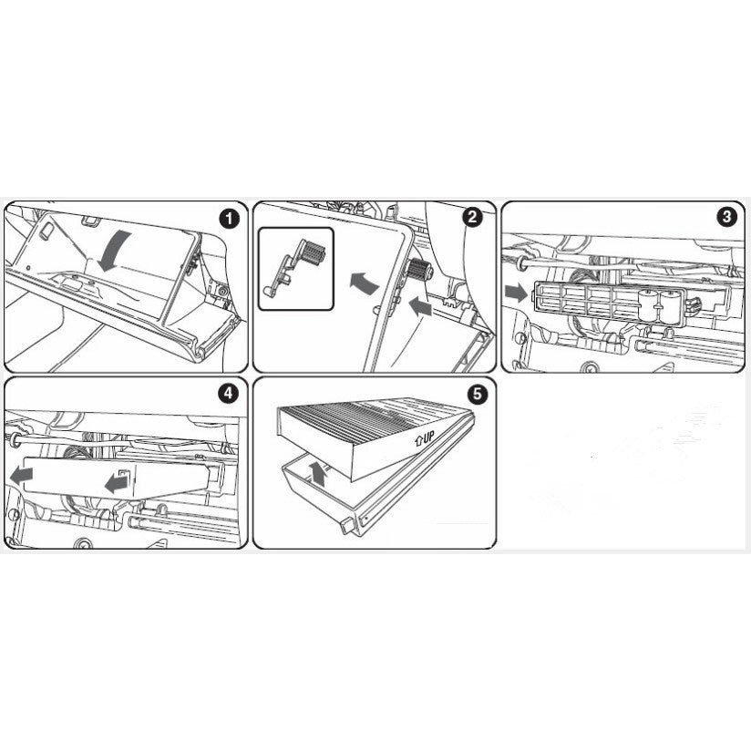 Bosch carbon cabin air filter Mitsubishi Airtrek ASX Grandis Lancer GT Outlander sportback Proton Inspira C5090 CM090